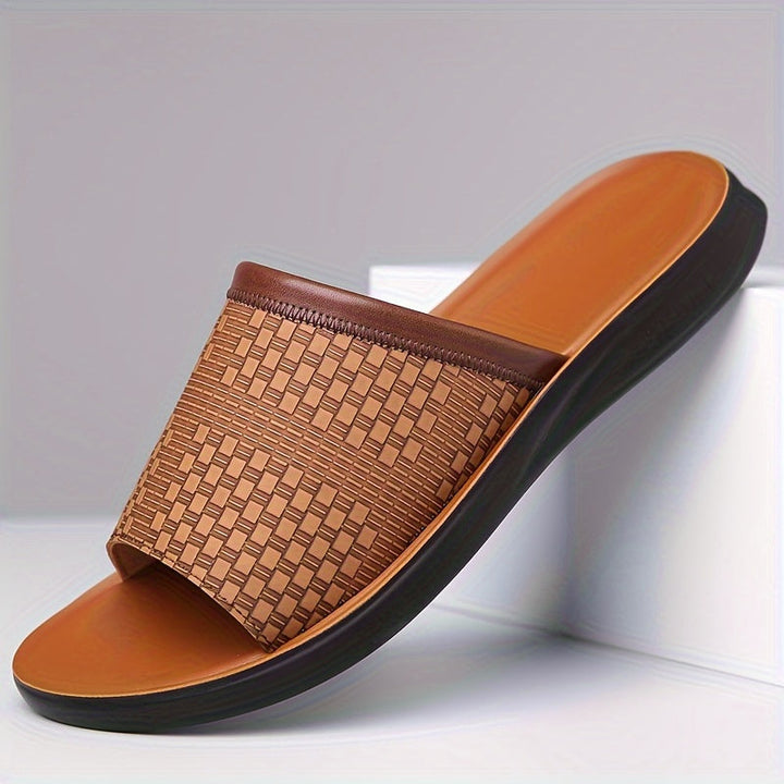 Elliot | Vævede Slide Sandaler
