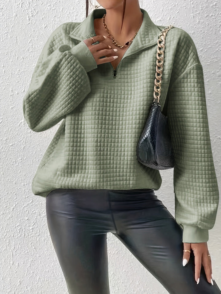 Susanna | Afslappet Quarter-Zip Pullover