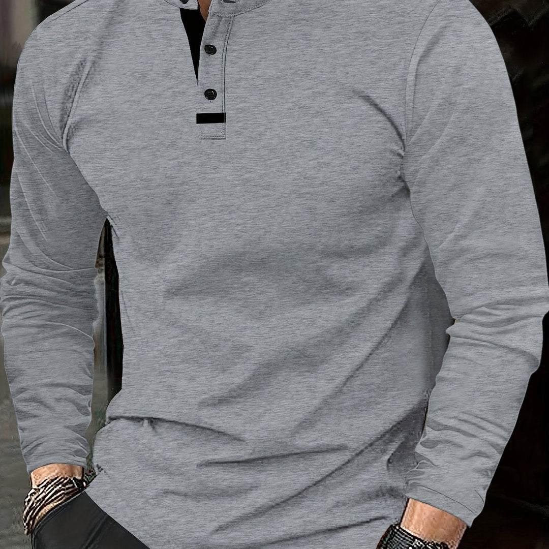 Jasper | Raffineret Langærmet Henley