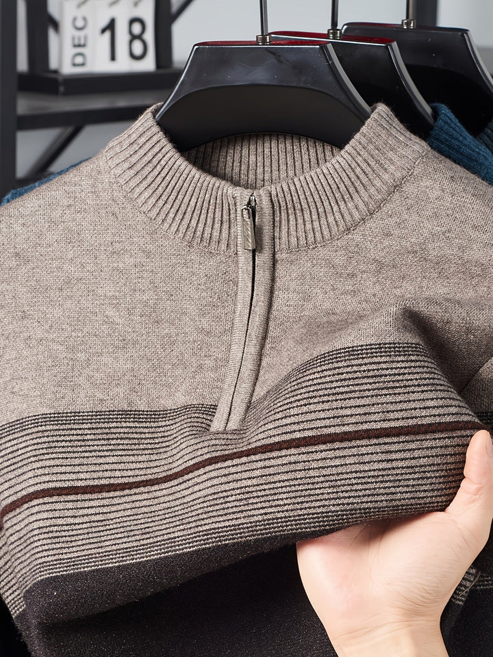 Oscar | Zip-Neck Sweater