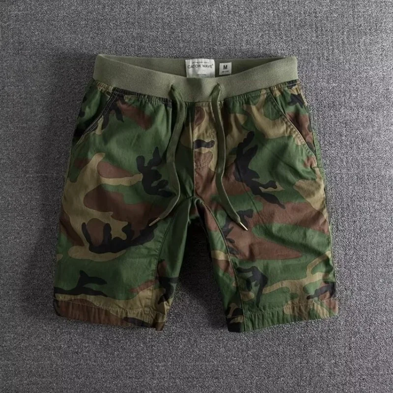 Nathan | Afslappede Camo Shorts