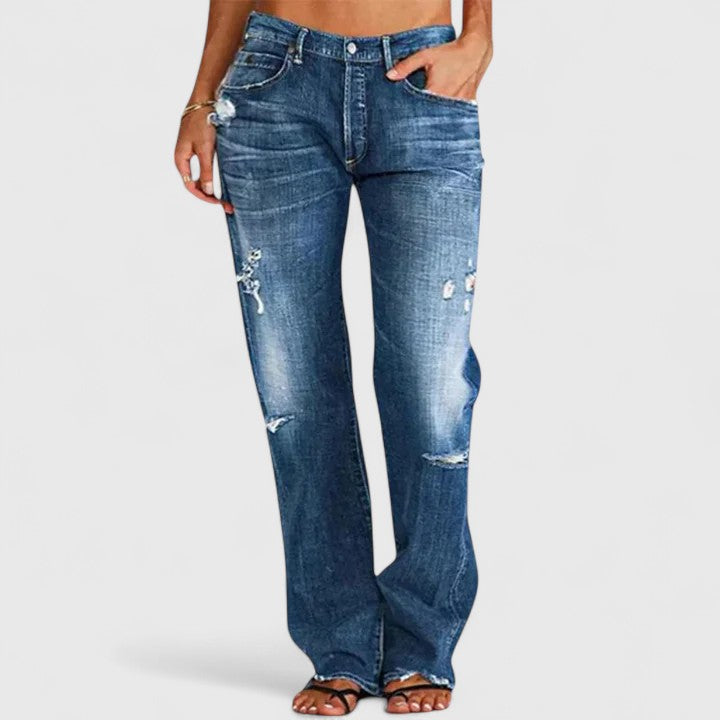Delaney | Robust Wide-Leg Jeans
