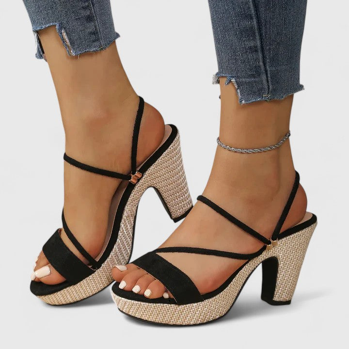 Lorienna | Sofistikerede Blonde Chunky Hæle