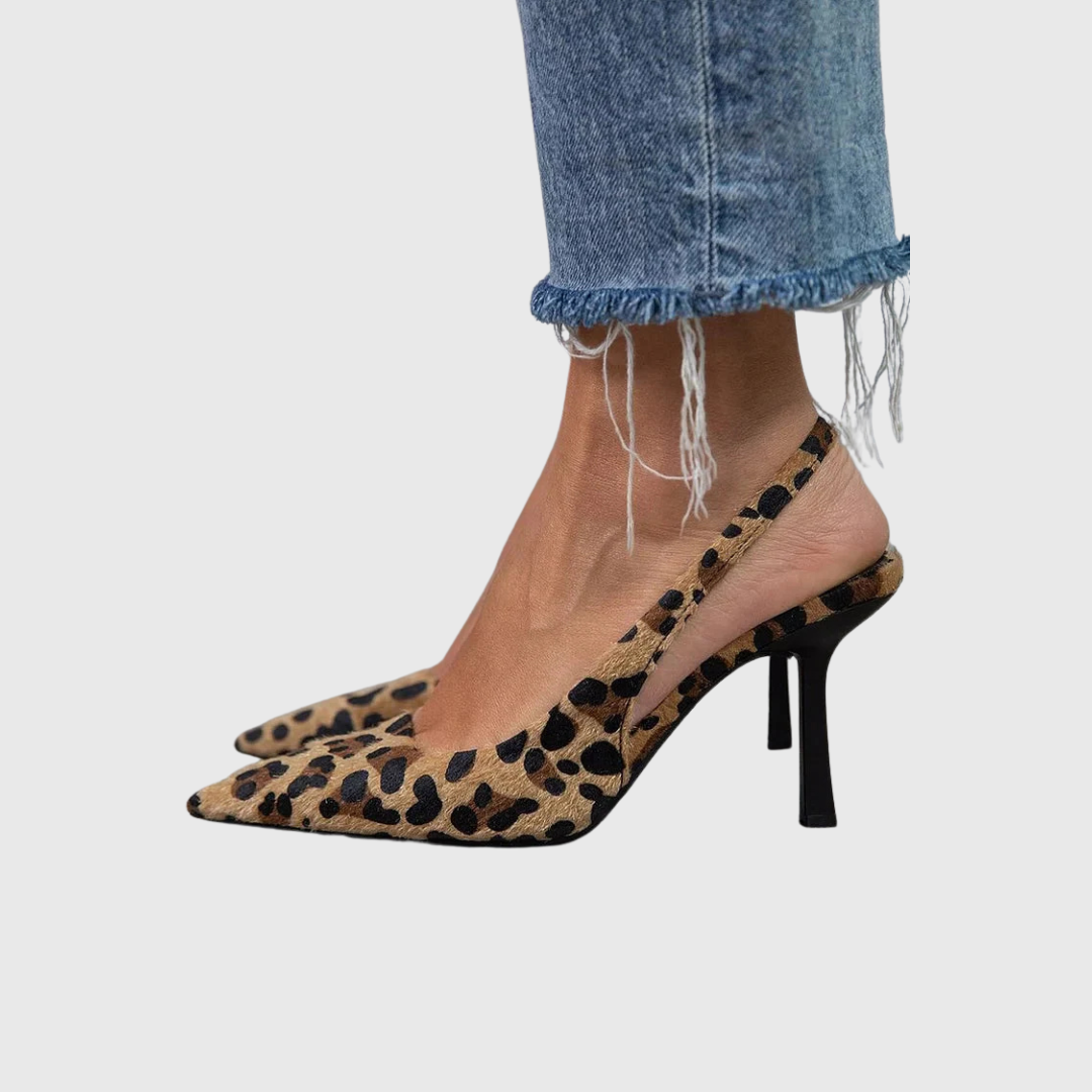 Isabriella | Ortopædiske Leopard Design Hæle