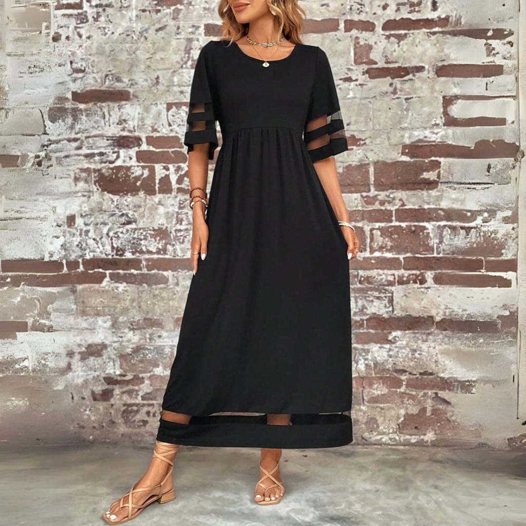 Elowen | Elegant Flow Maxi Kjole
