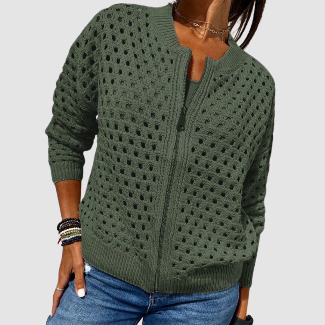 Gracie | Premium Strikket Huls Cardigan