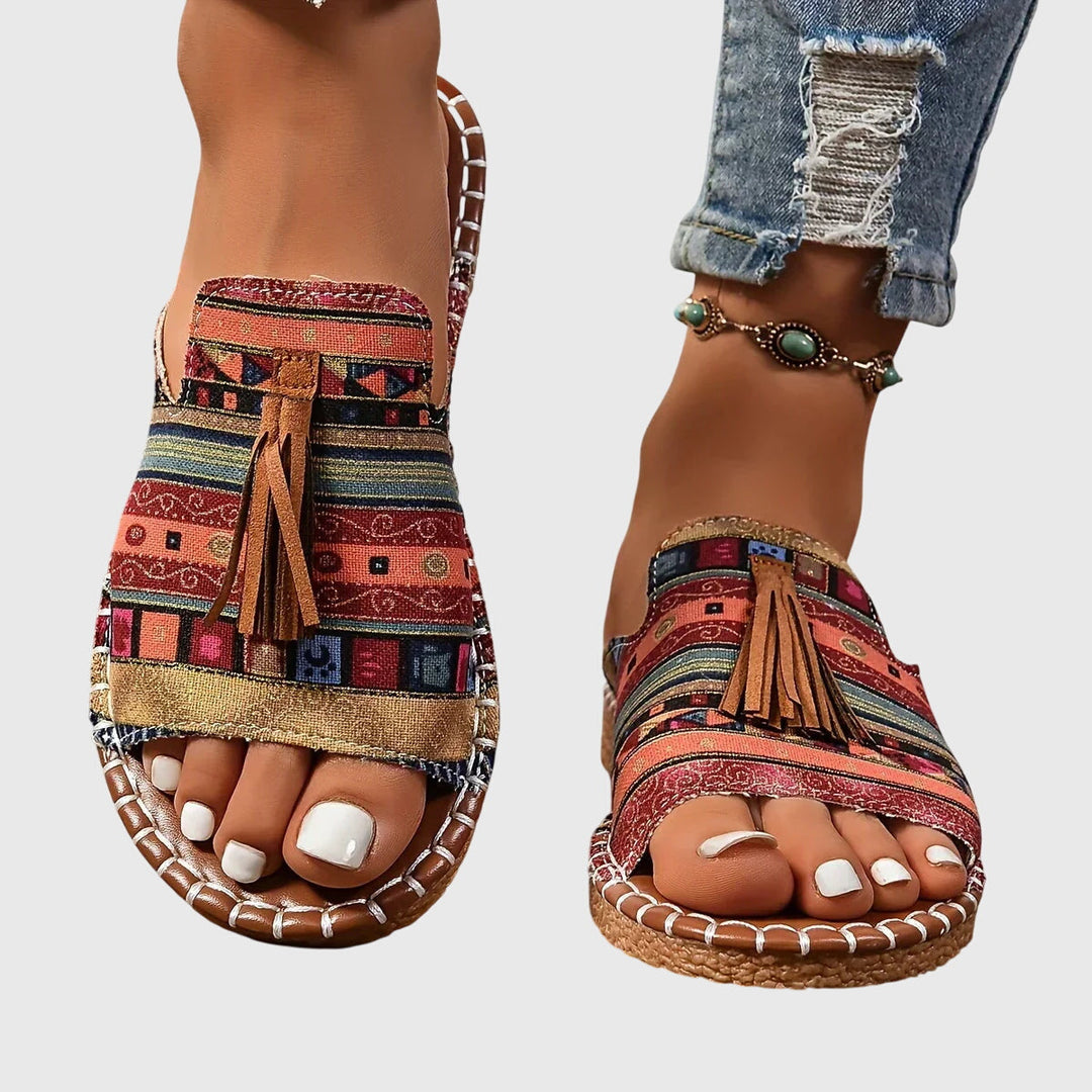 Claire | Stilfuld Prikket Ortopædisk Sandal