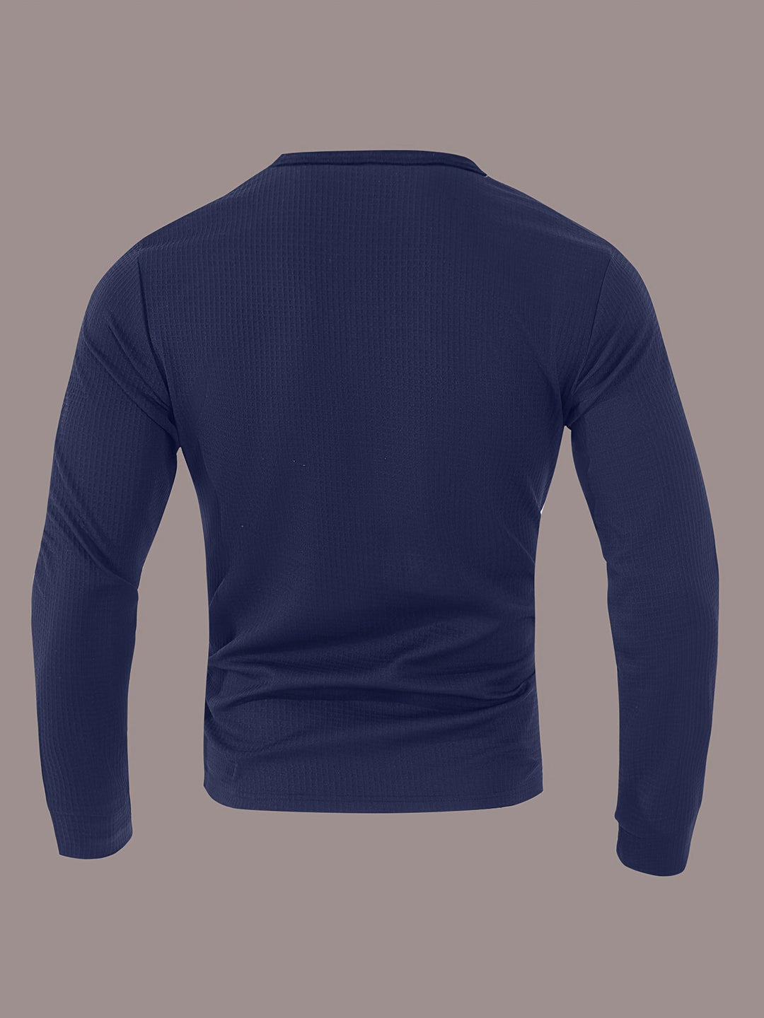 Curtis | Tekstureret Langærmet Henley