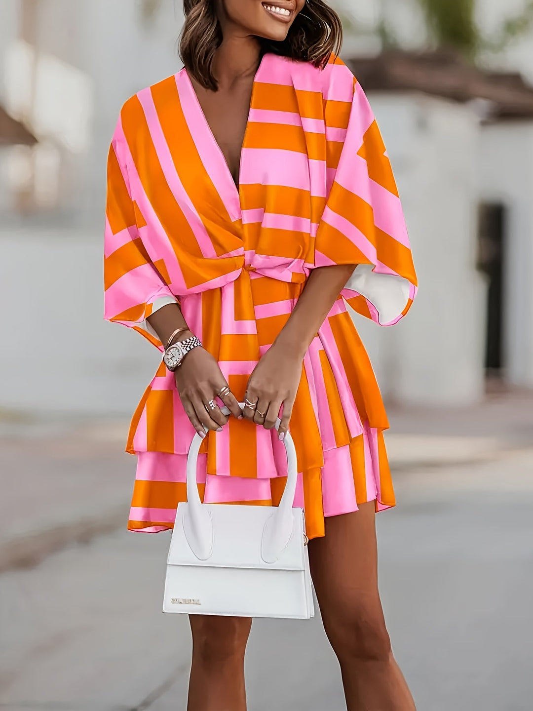 Rosanna | Flydende Batwing Wrap Kjole