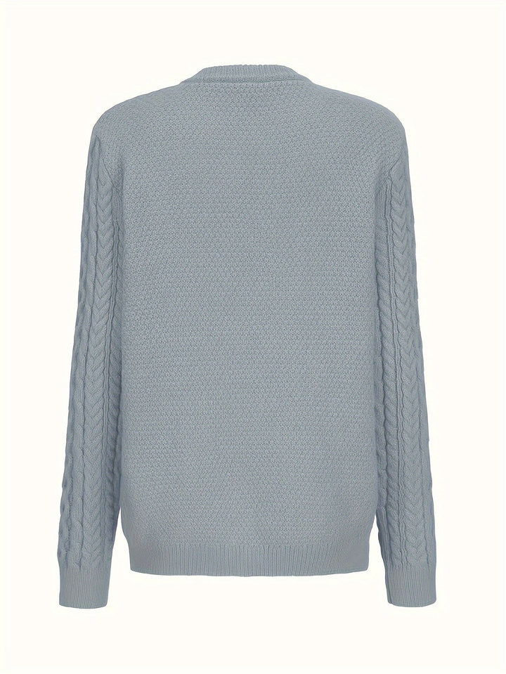Fern | Tekstureret Knappet Cardigan