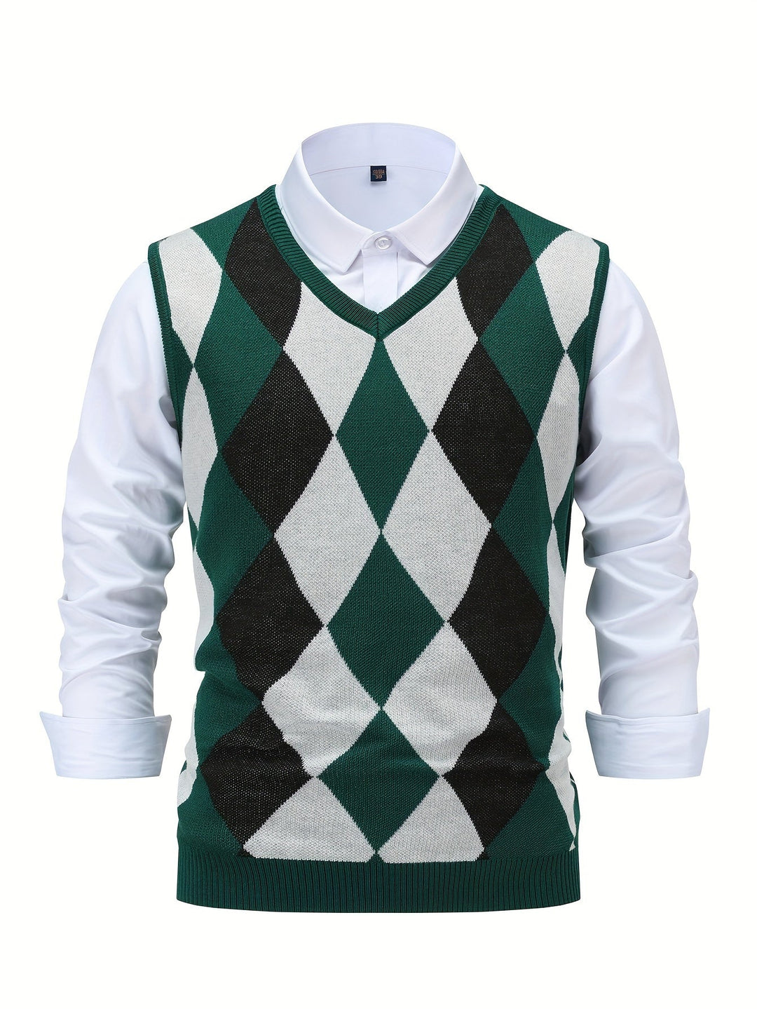 Chandler | Klassisk Argyle Sweater Vest