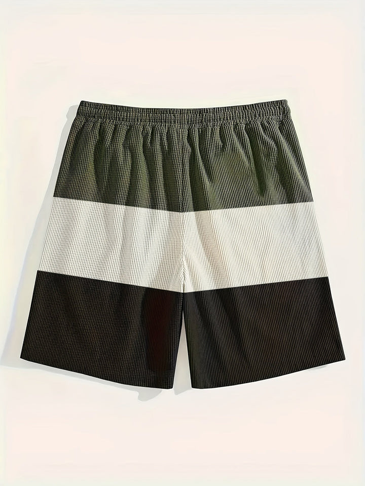 Warren | Farveblok Casual Shorts