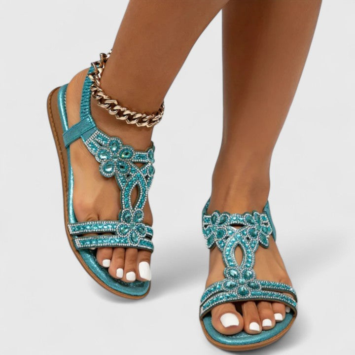 Rebecca | Elegant Ortodiske Perle Sandaler