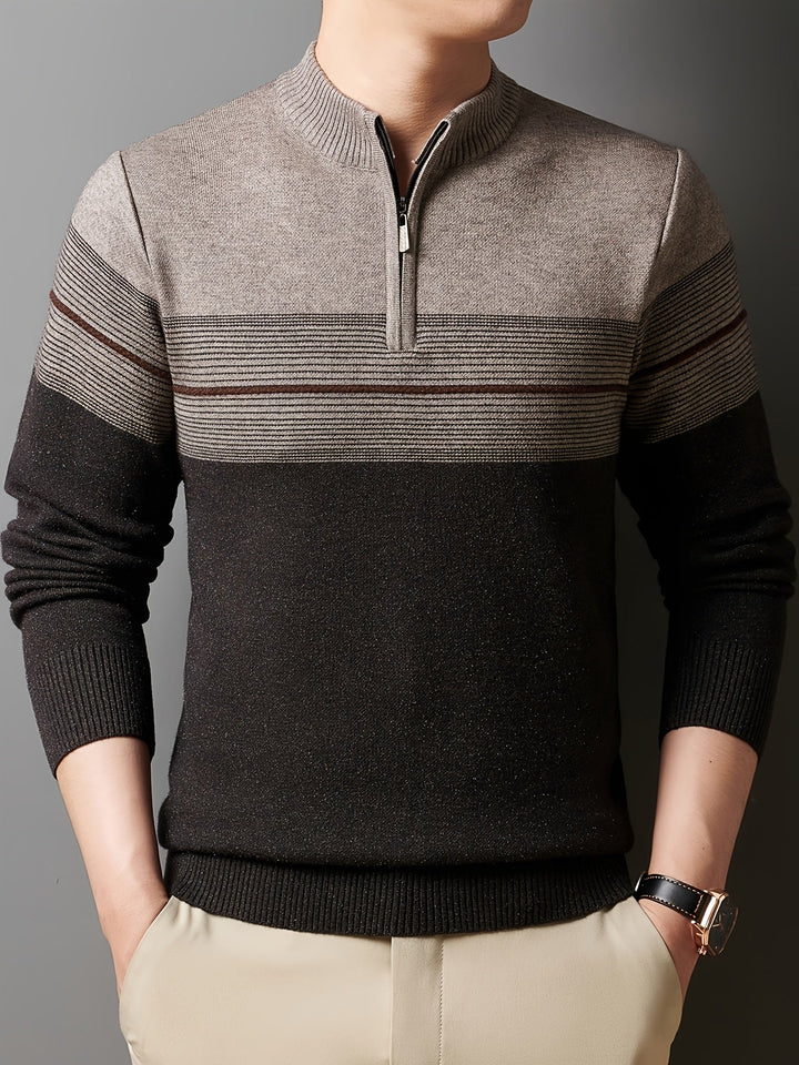 Oscar | Zip-Neck Sweater