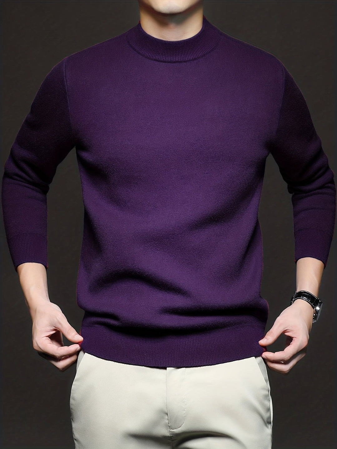 Russell | Forfinet Mock-Neck Sweater