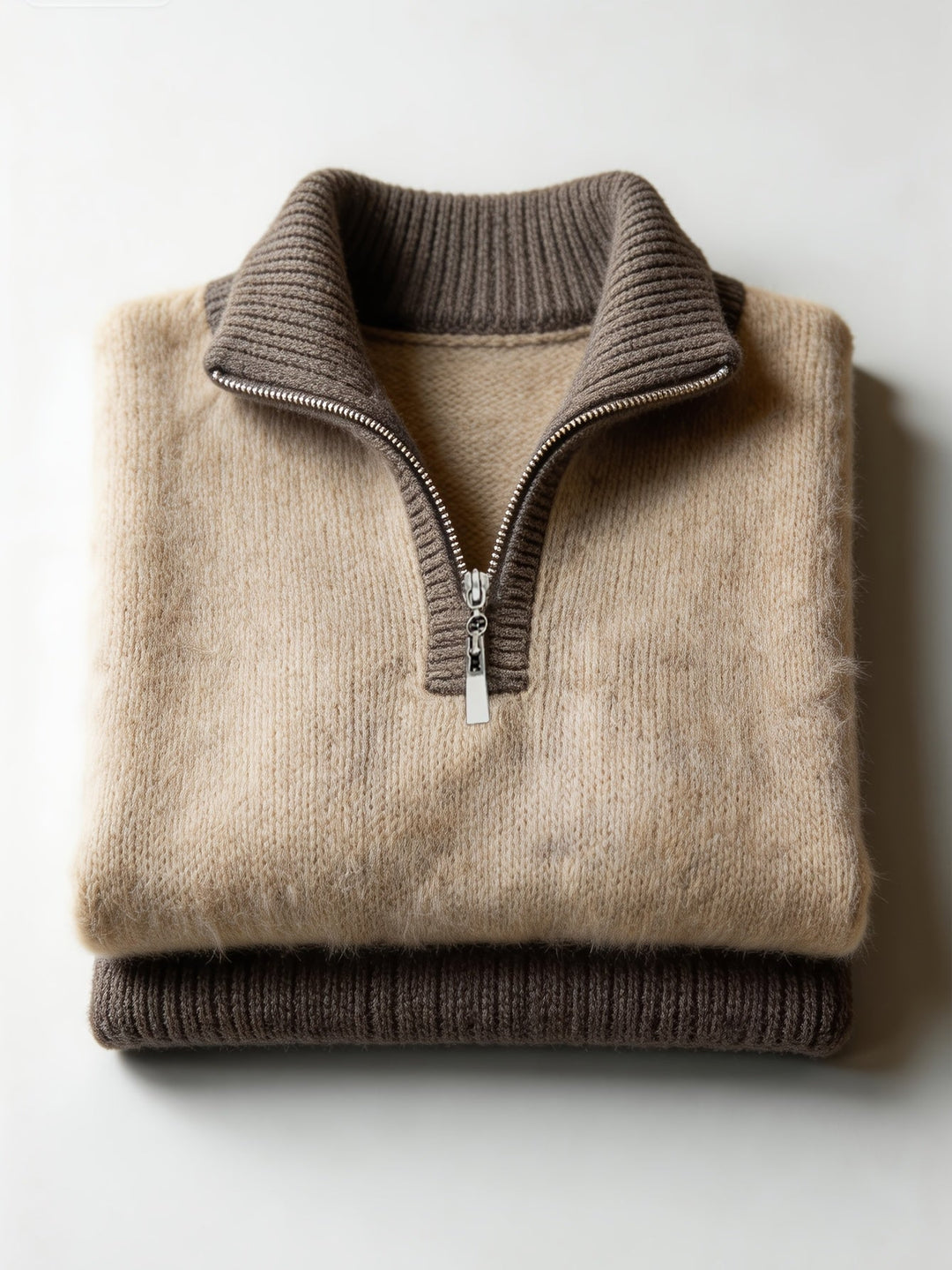 Cecily | Afslappet Halv-Zip Sweater