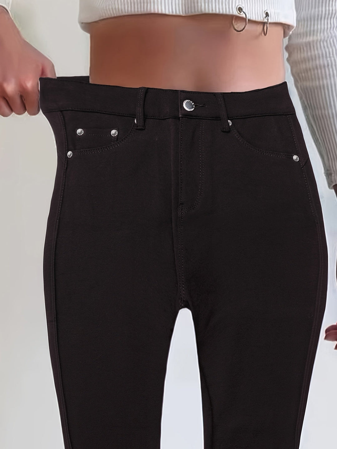 Joan | Højtaljede Skinny Jeans