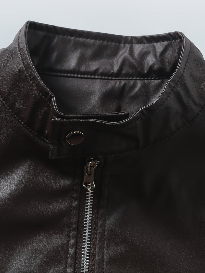 Roman | Stand-Collar Moto Jakke