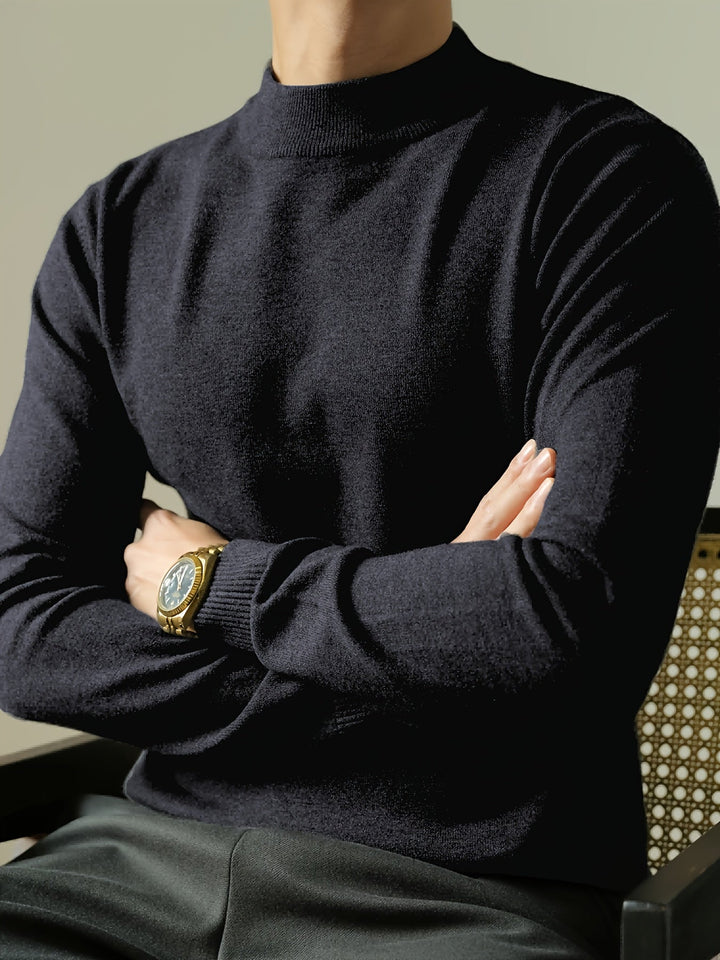 Everett | Raffineret Højhalset Sweater