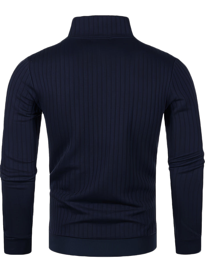 Thatcher | Ribbet Quarter-Zip Sweater