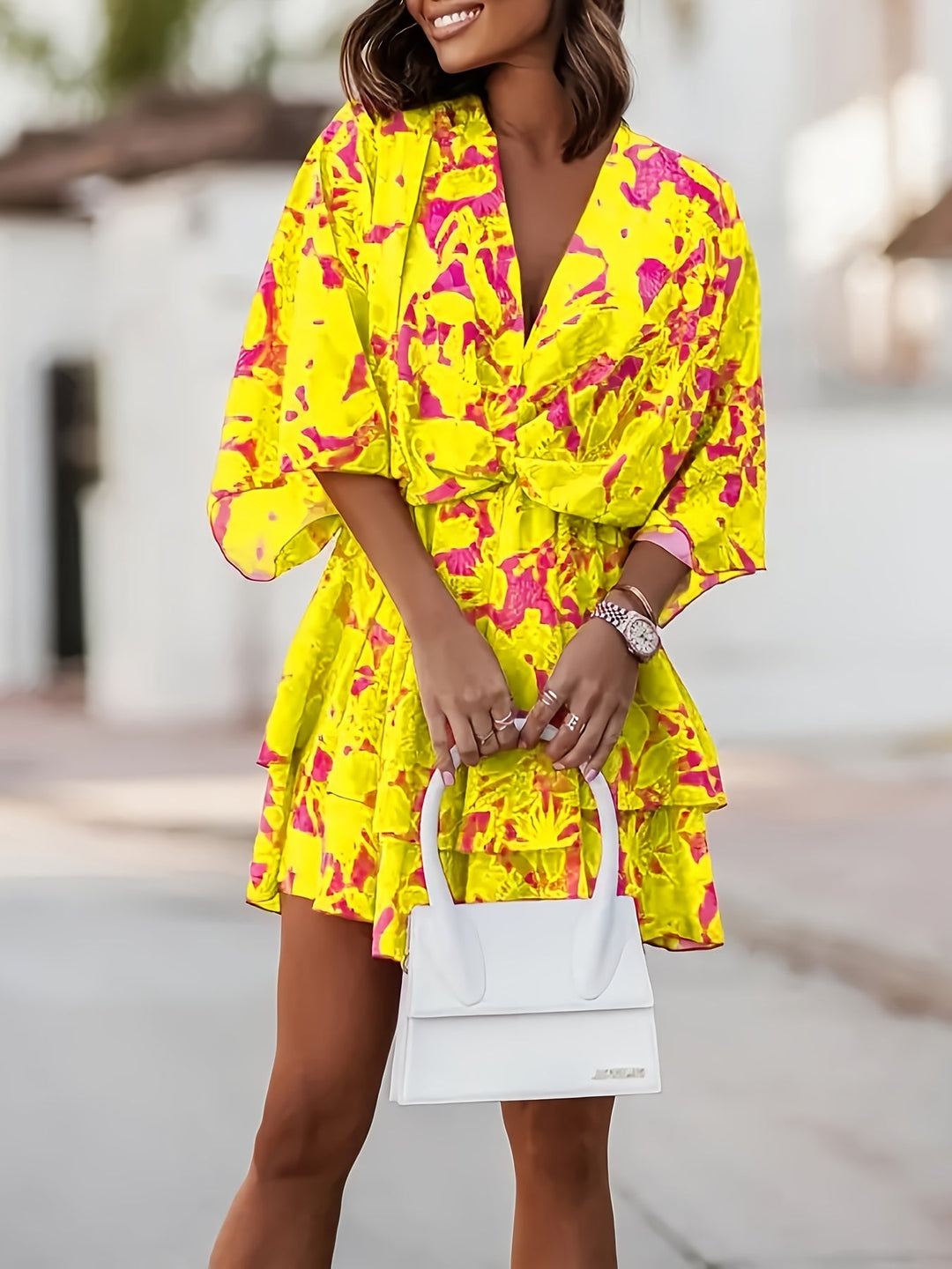 Rosanna | Flydende Batwing Wrap Kjole