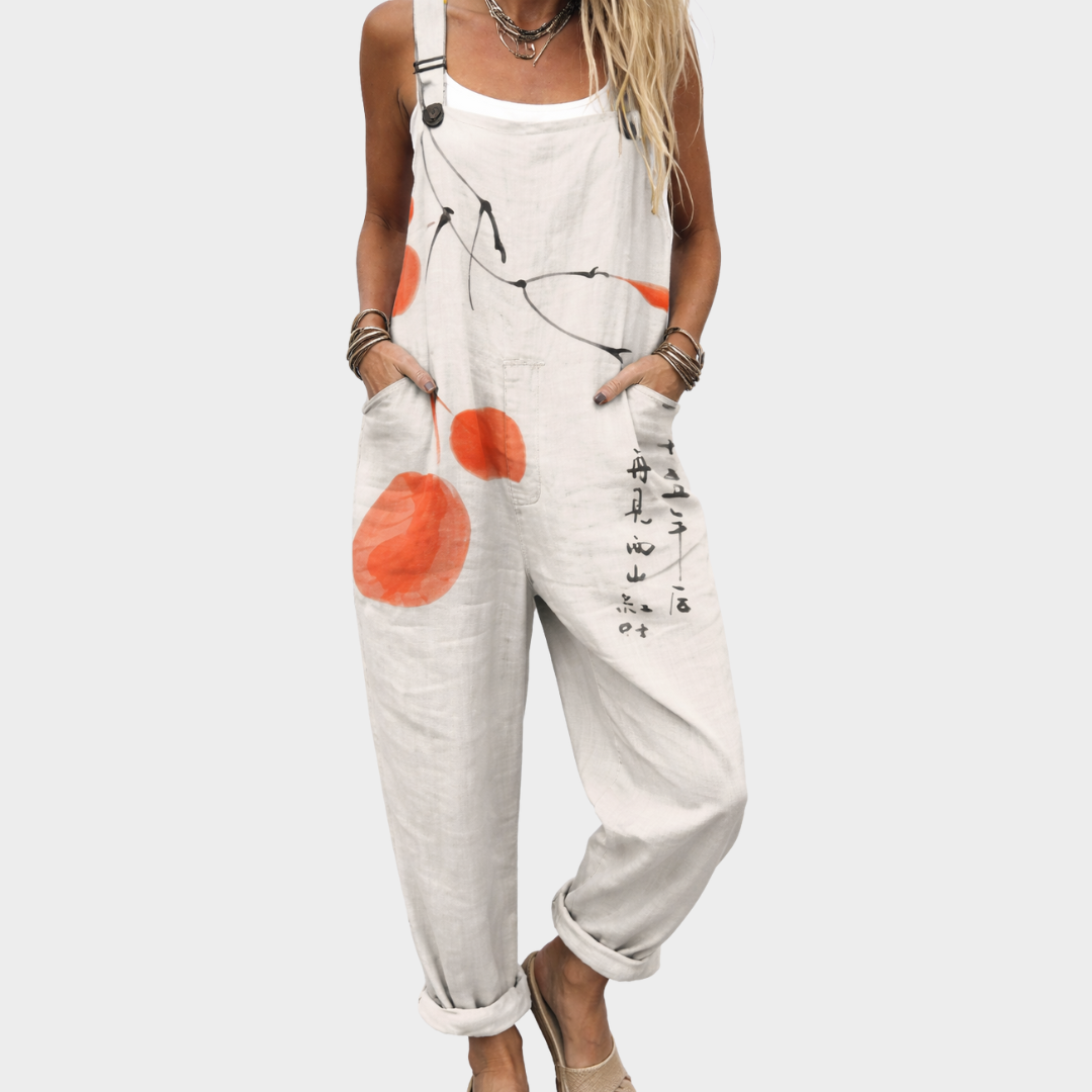 Rosario | Casual Behagelig Trykt Jumpsuit
