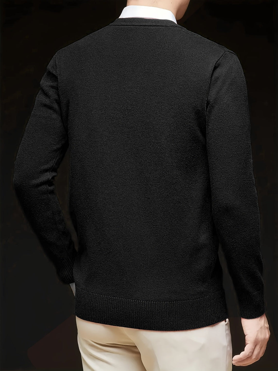 Hugh | Raffineret V-Hals Sweater