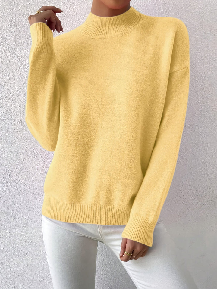 Lorelei | Raffineret Mock Neck Sweater