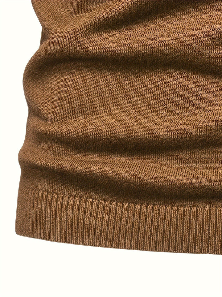 Malcolm | Klassisk Mock-Neck Sweater