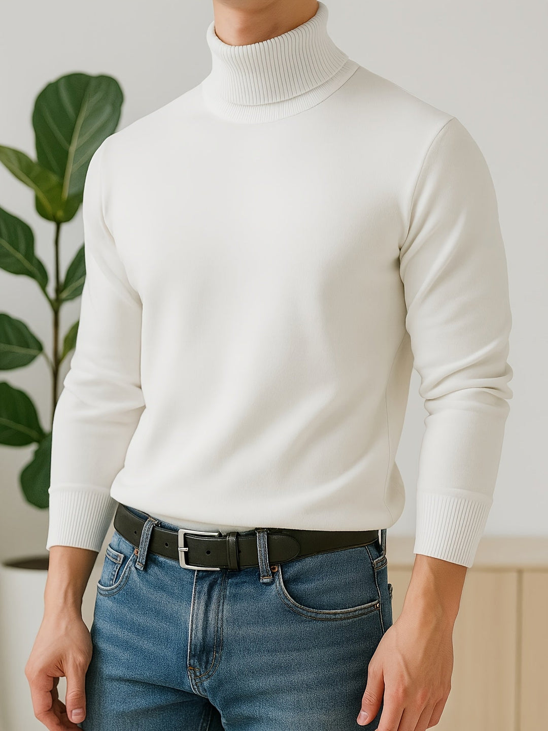 Frederick | Raffineret Højhalset Sweater