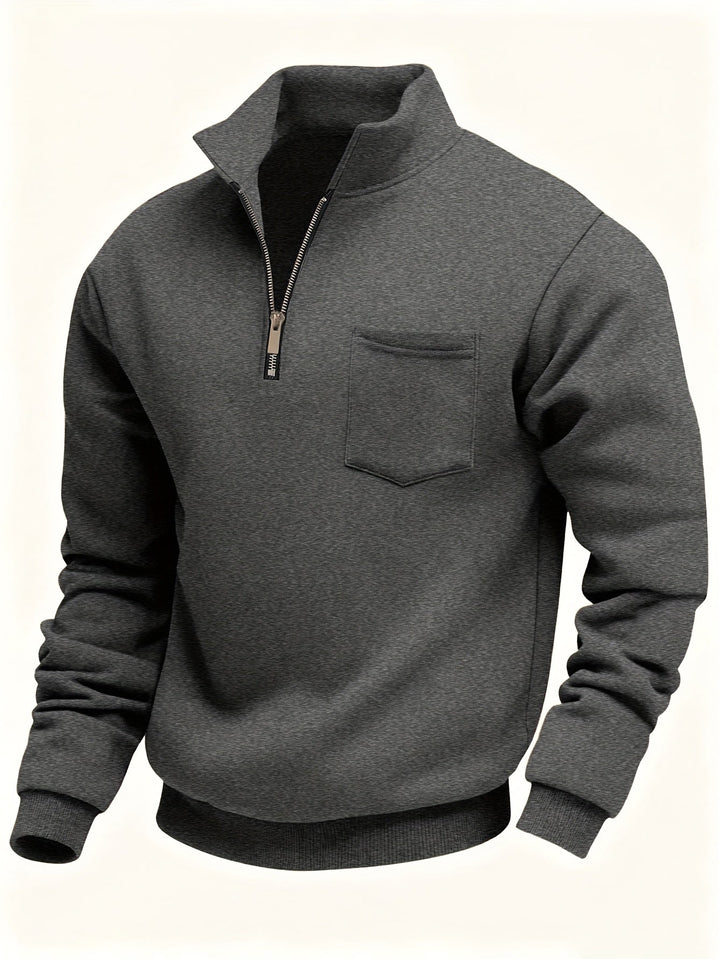 Emmett | Raffineret Half-Zip Pullover