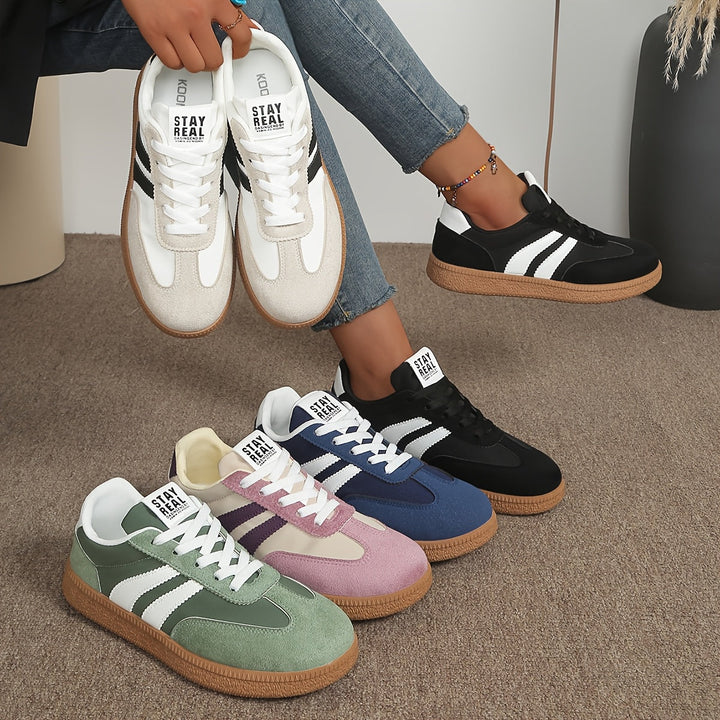 Lena | Klassiske Snørebånd Sneakers