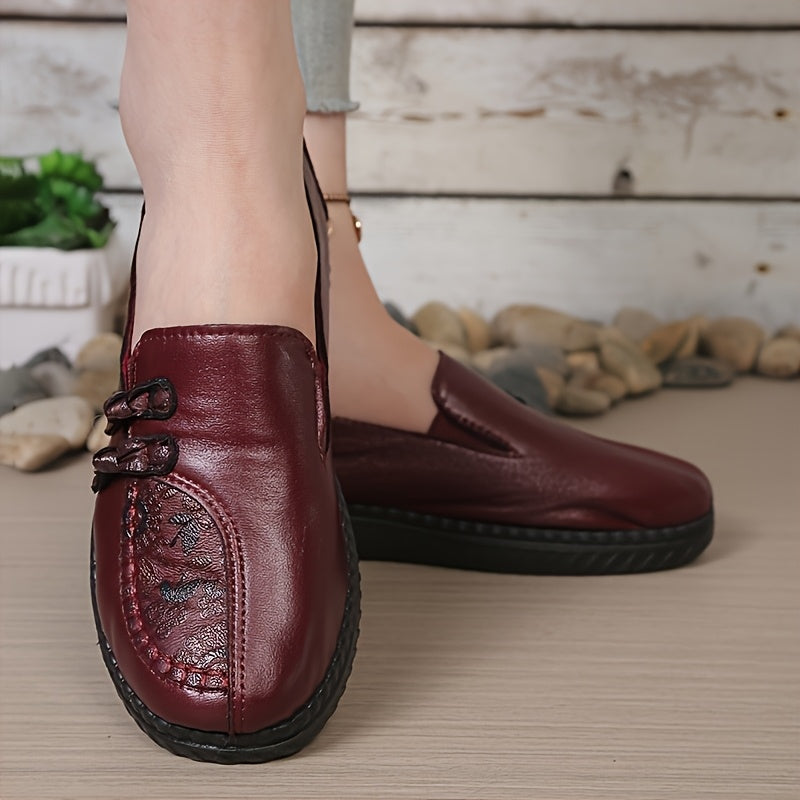 Geraldine | Polstrede Slip-On Loafers