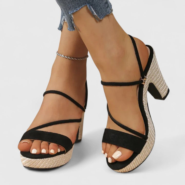 Lorienna | Sofistikerede Blonde Chunky Hæle