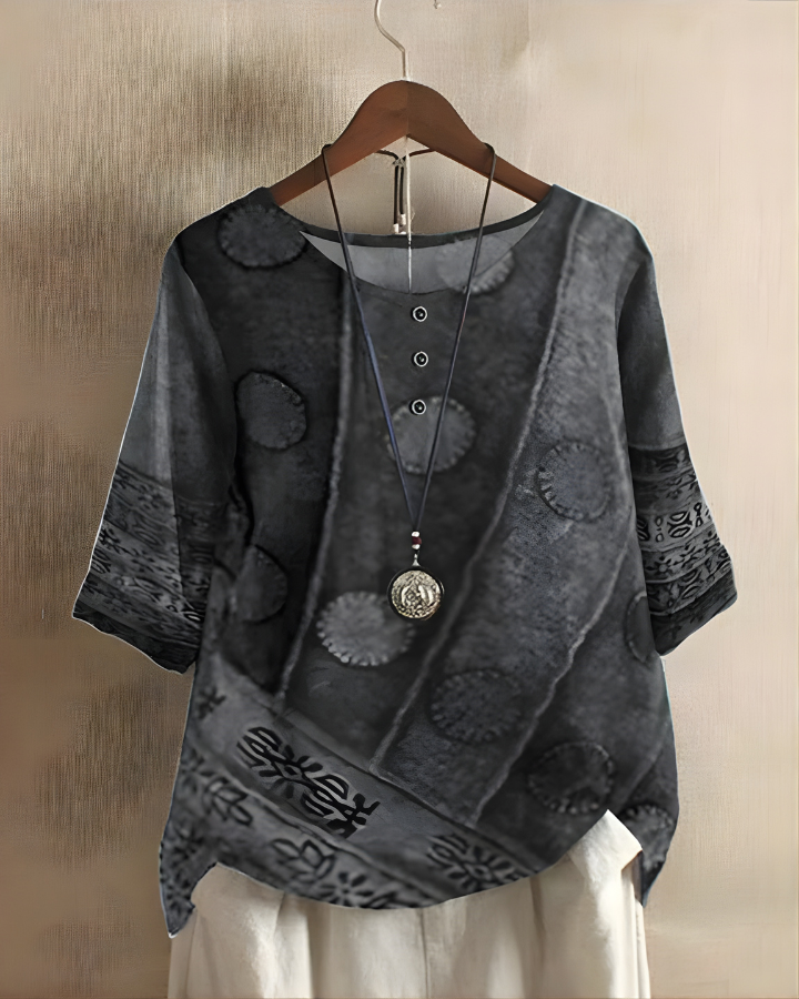 Fiona | Afslappet Sommer Boho Top