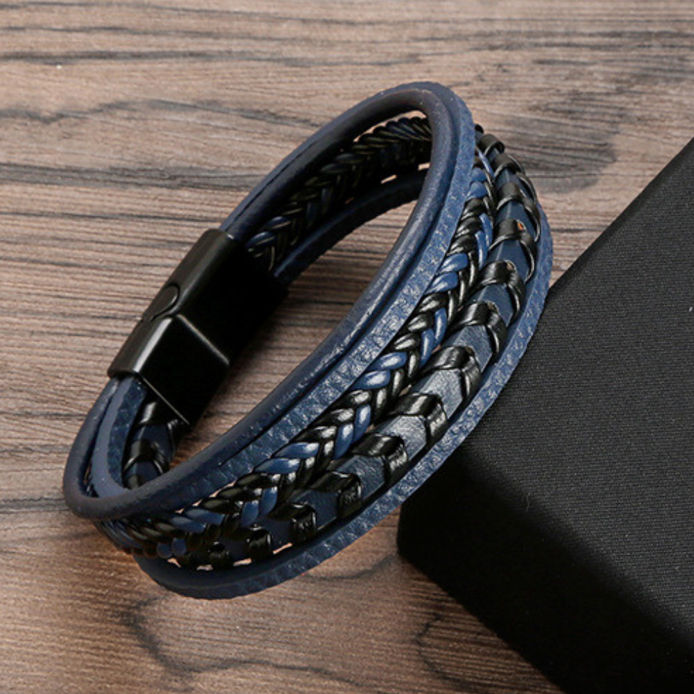 Nolan | Flettet Viking Armbånd