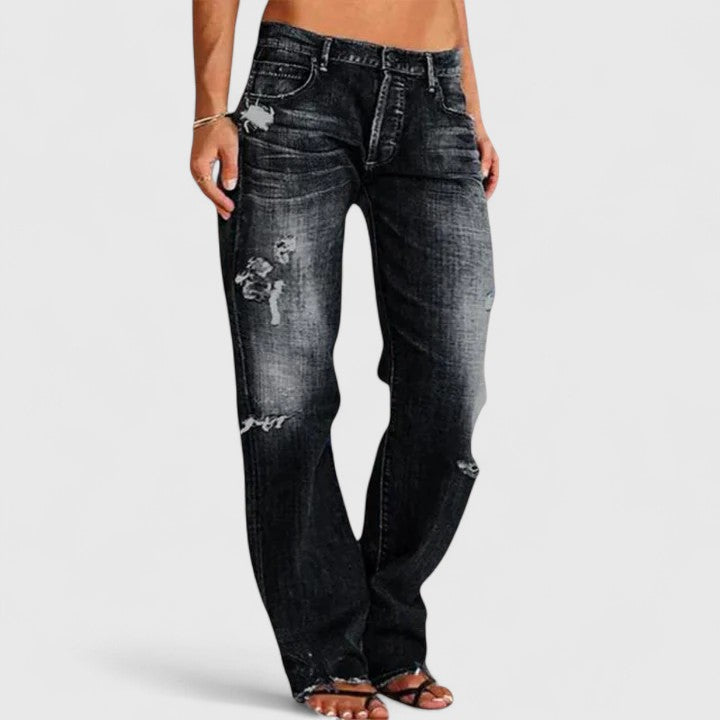 Delaney | Robust Wide-Leg Jeans