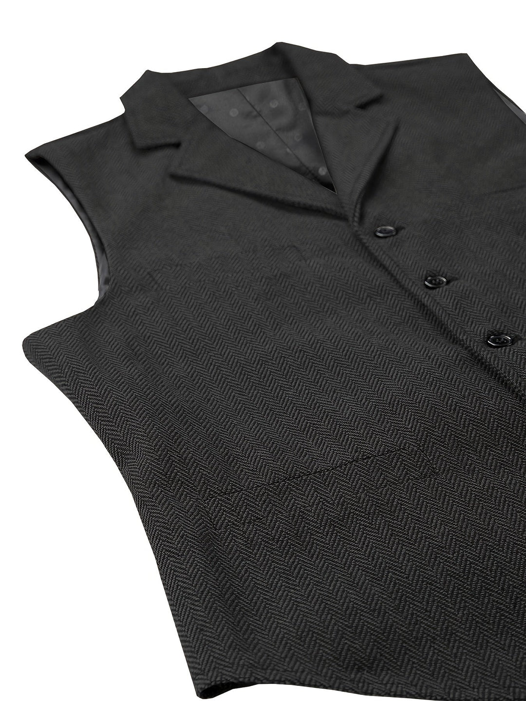 Byron | Raffineret Herringbone Vest