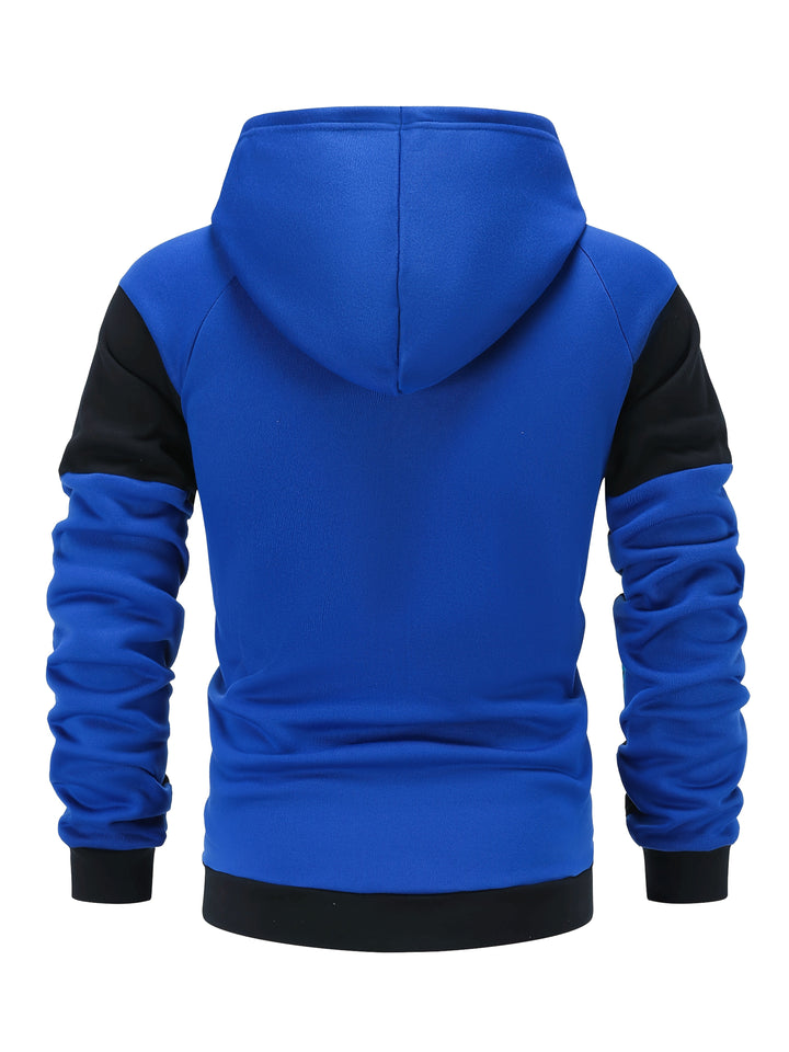 Bryce | Farveblok Zip-Up Hættejakke