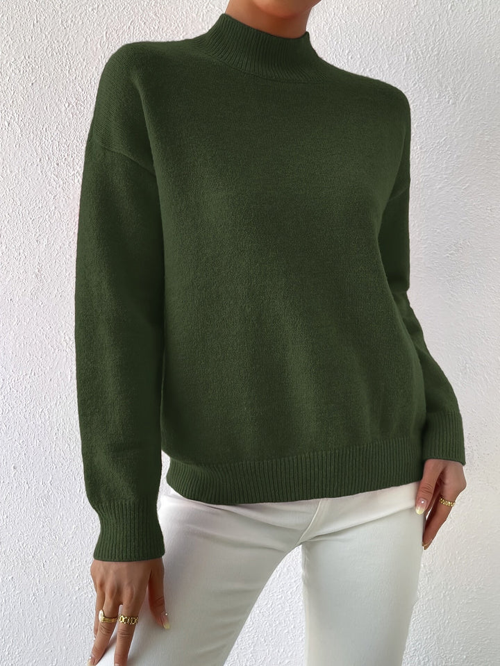 Lorelei | Raffineret Mock Neck Sweater