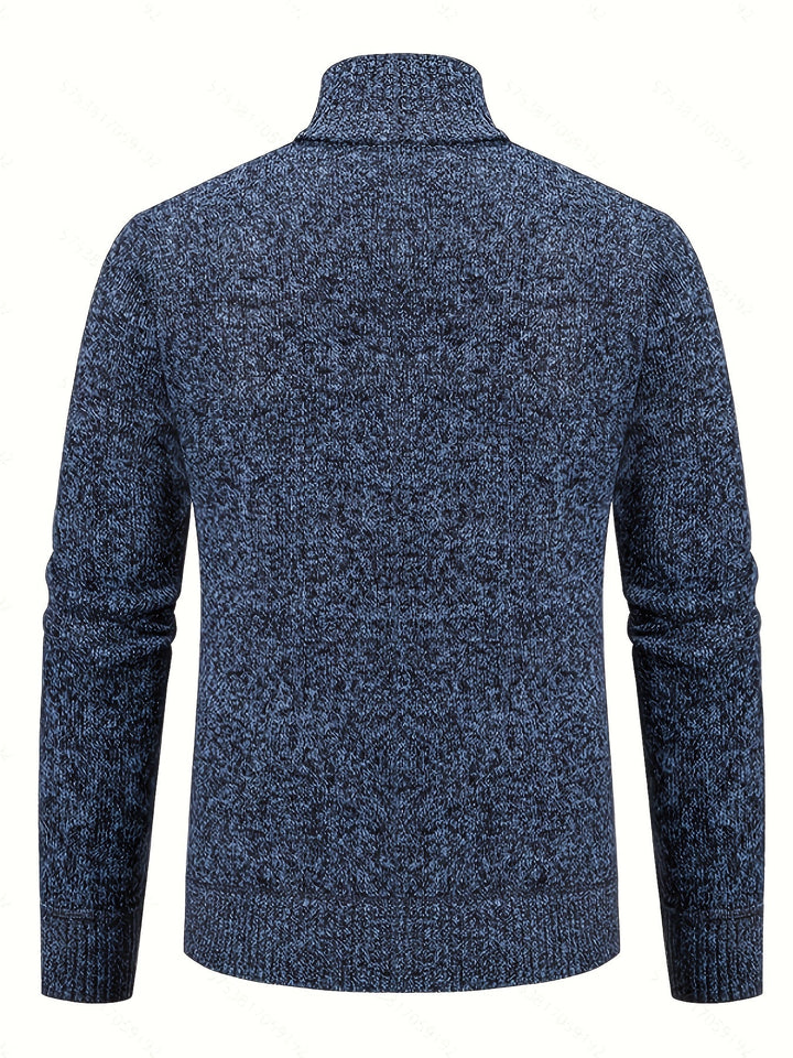 Walter | Tekstureret Full-Zip Cardigan