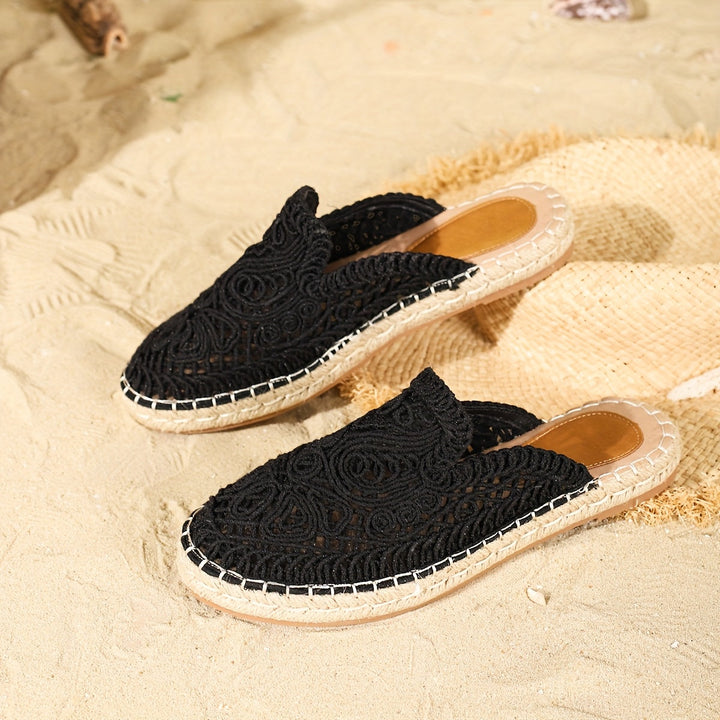 Bonnie | Vævede Slip-On Mules