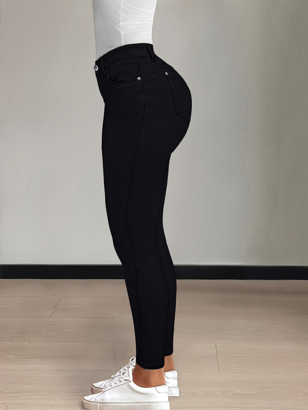 Sylvie | Højtaljede Skinny Jeans