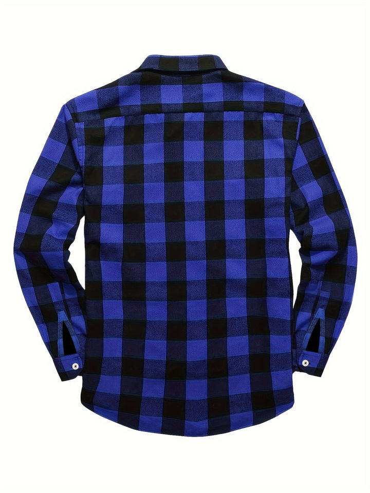 Miles | Klassisk Tjekket Flannel Skjorte