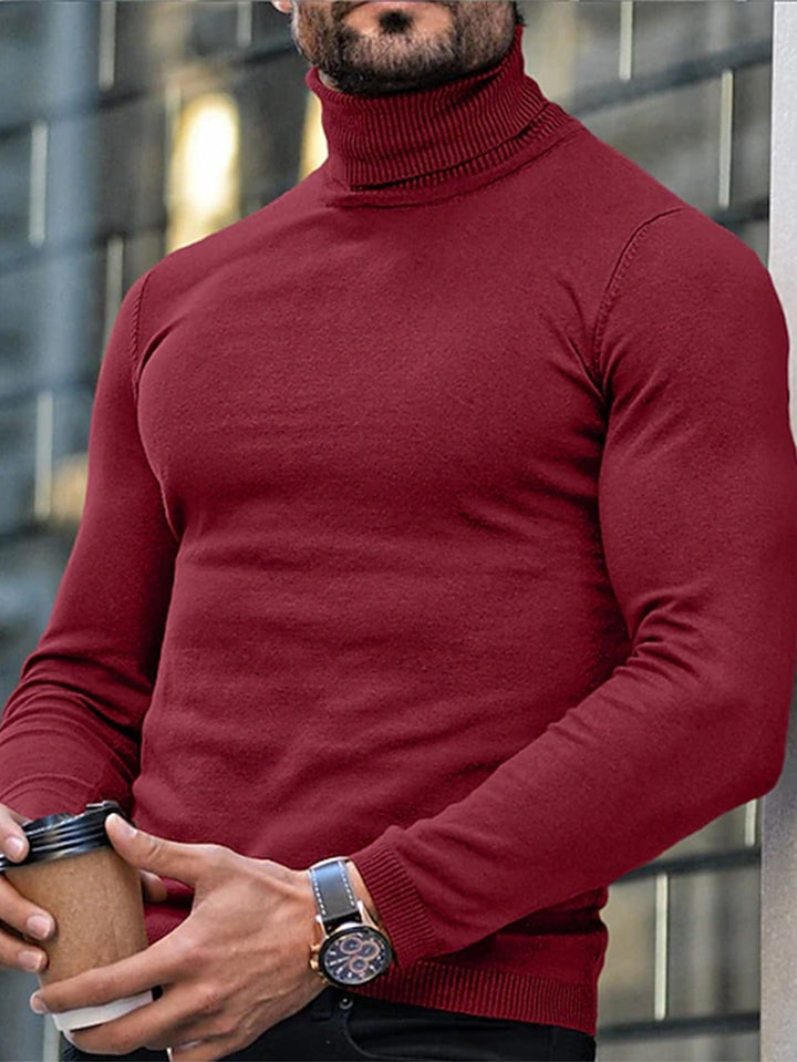 Dominic | Raffineret Højhalset Turtleneck