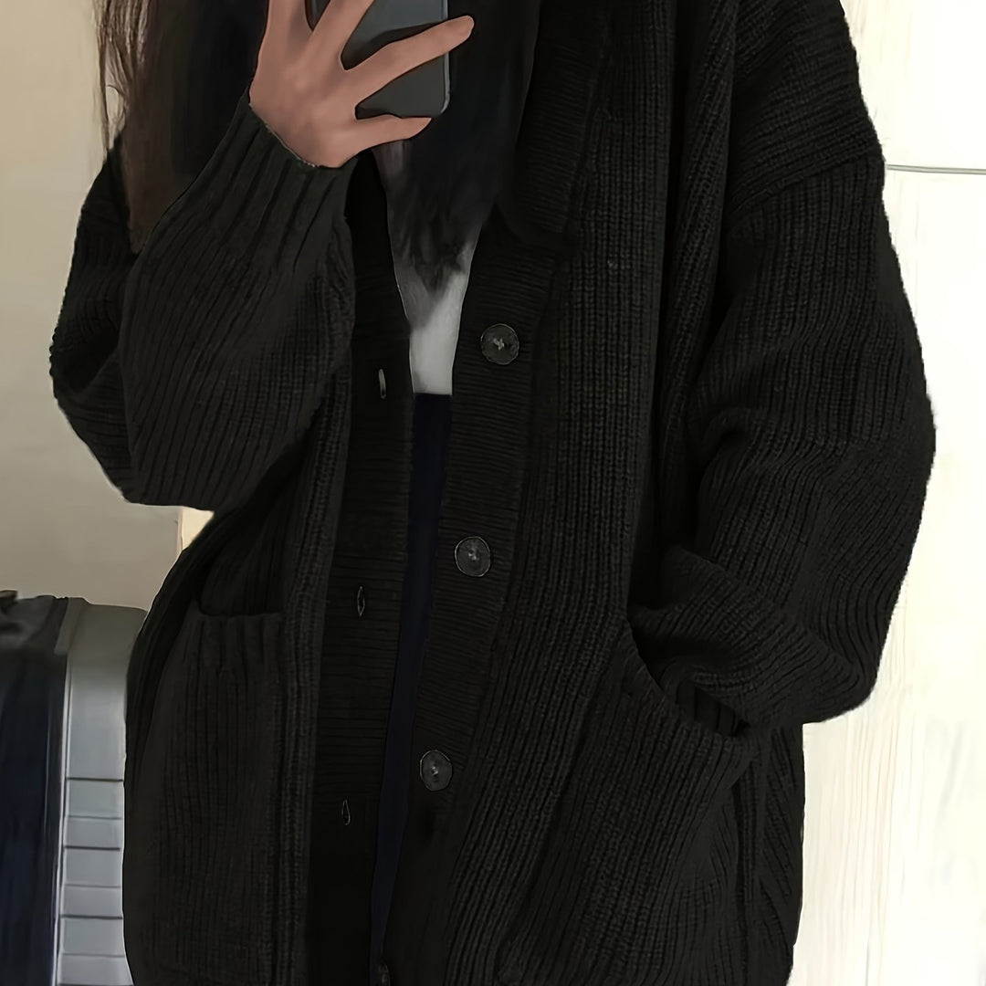Maisie | Afslappet Knappet Cardigan