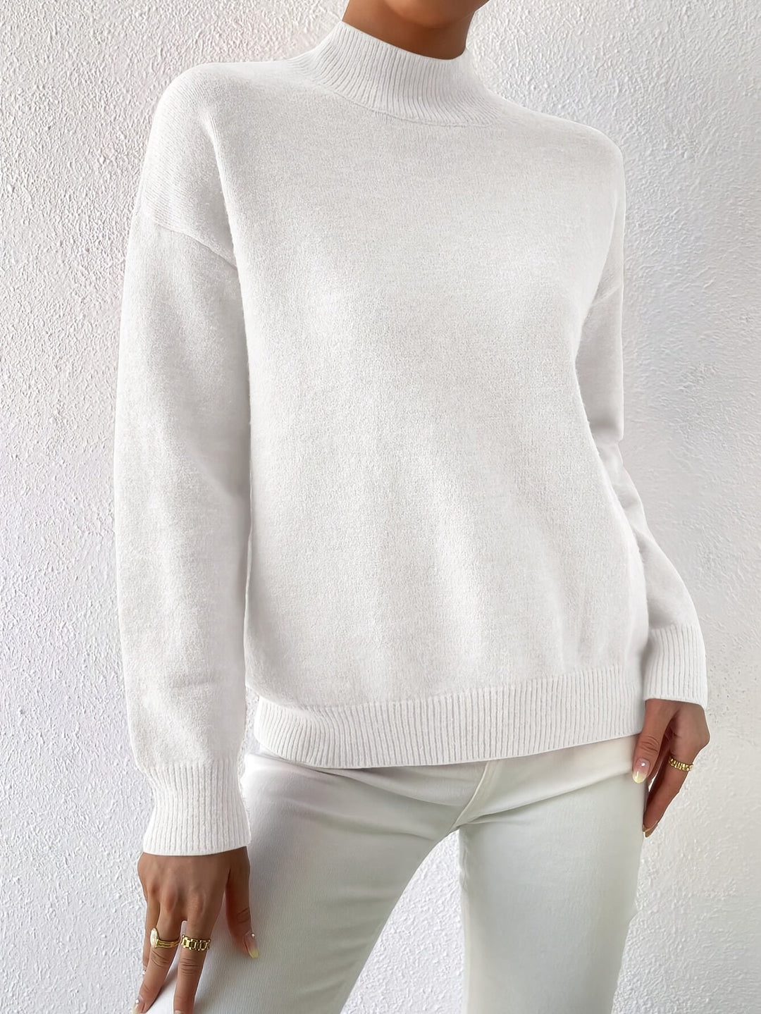 Lorelei | Raffineret Mock Neck Sweater