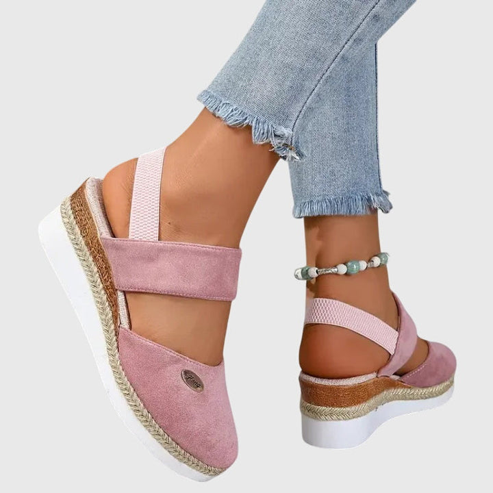 Ruth | Polstrede Vedge Sandaler