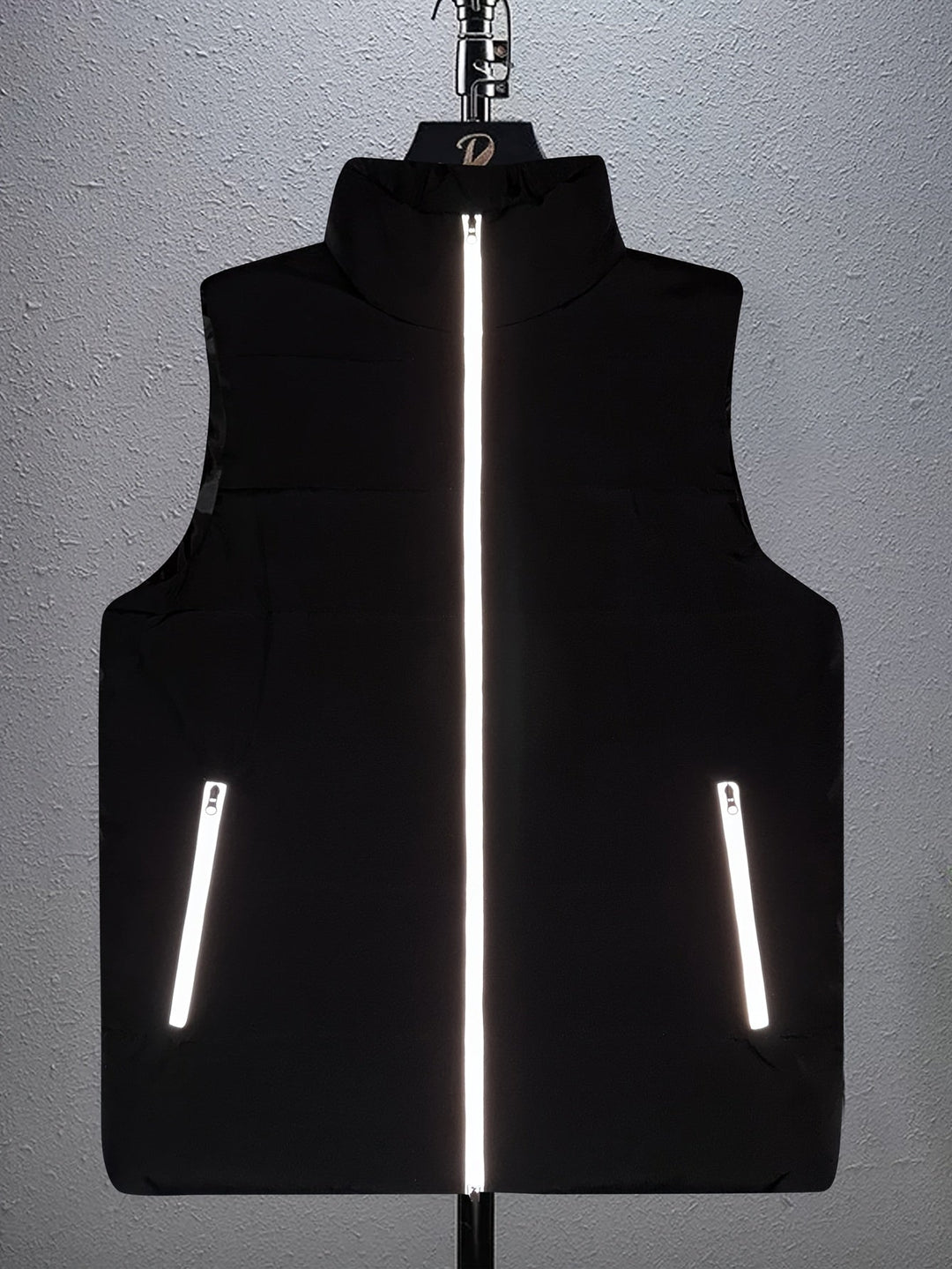Calvin | Vatteret Zip-Up Vest