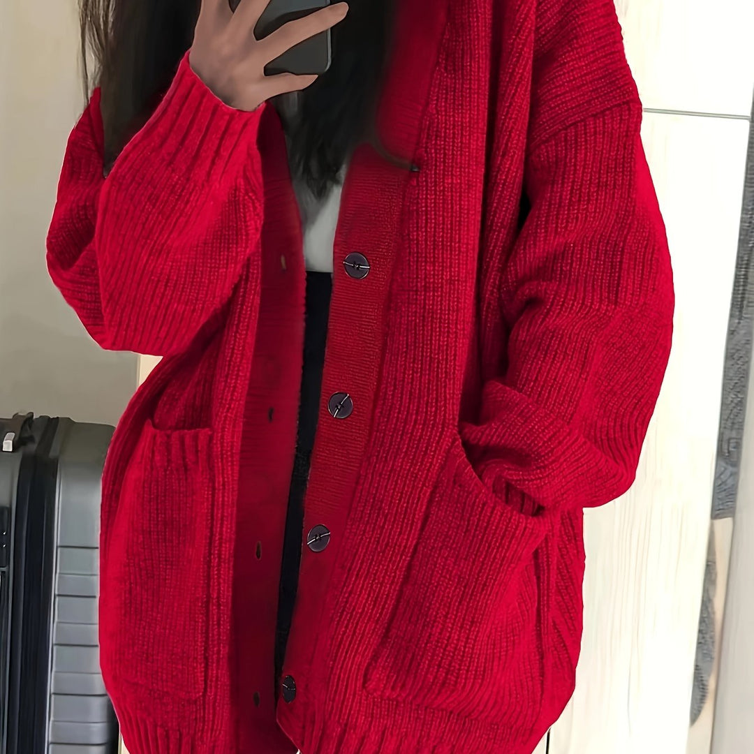 Maisie | Afslappet Knappet Cardigan